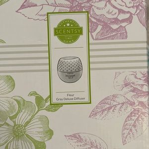 Scentsy Fleur Grey Deluxe Diffuser